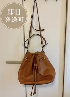 H&M 巾着ショルダーバッグ