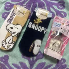 Snoopy ソックス2足ミニソープ１個のセットのサムネイル