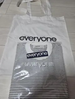 everyone back logo og border tee Mサイズ - メルカリ
