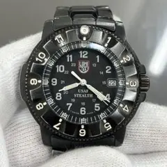 ◎動作OK◎LUMINOX ルミノックス 3400シリーズ F-117 黒