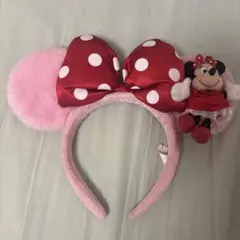 ミニーマウス カチューシャ ピンク ディズニー