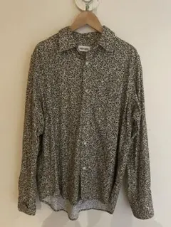 【極美品】KENZO レオパード　長袖シャツ メンズ L レオパード 総柄のサムネイル