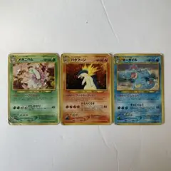 マ*ホ様 メガニウム　バクフーン　オーダイル　御三家　難アリ