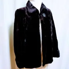 高級 セレブ シェアードミンク ファーコート 毛皮保証書付き サガミンク