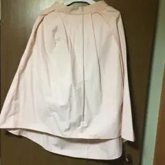 ロングスカート　薄ピンク　GU ジーユー　ゴム