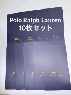 新品◆Polo Ralph Lauren ショップ袋 10枚セットプレゼント用に
