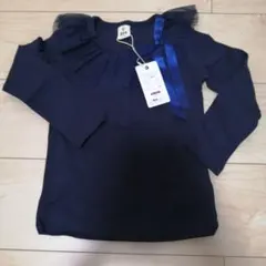 Bee ネイビー 長袖カットソー 110