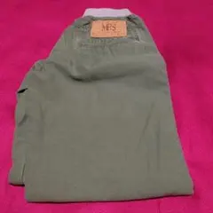 ✨カジュアルコレクション、MPS.ウエストゴム入り、オリーブグリーン