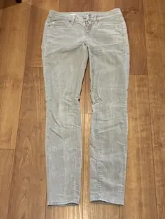 Gap 1969 スキニーパンツ 24 ライトグレー