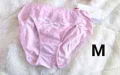 М トリンプ 高級ライン プレミアム ゴールドレーベル　ピンク＆リボン ショーツ