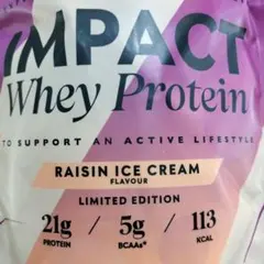 マイプロテイン　レーズンアイスクリーム　２５０グラム　ホエイ　大特価限定商品