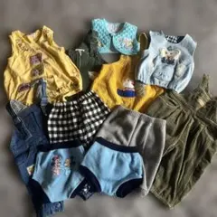 子ども服　オーバーオール ズボンなど11点80〜95cmサイズ