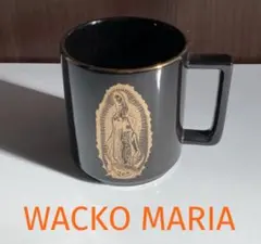 今週末終了　新品未使用　WACKOMARIA 　ワコマリア　マグカップ　黒