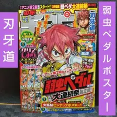 週刊少年チャンピオン 2014年45号※弱虫ペダル巻頭 クリアしおり ポスター付