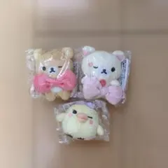 리락쿠마 코리락쿠마 キイロイトリ ぬいぐるみ 3点セット