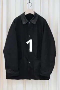 新品 COMOLI コモリ デニムレザーワークジャケット 25AW 襟レザー