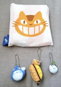 ネコバス　エコバッグ　トトロ　キーホルダー　まとめ売り