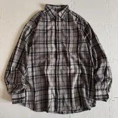 1990's ST. JOHN'S BAY L/S flannel shirt