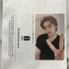 BTS アルバムLayover JPFC V テテ購入特典フォトカード当選トレカ