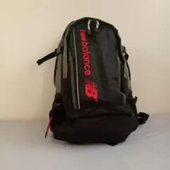 一回使用　New Balance ニューバランス　バックパック ブラック グレーのサムネイル