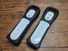 Wiiリモコン 2個セット Wiiコントローラー　任天堂【白】⑥