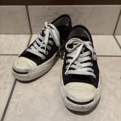 converse Jack Purcell ブラック スニーカー