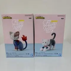 【未開封】僕のヒーローアカデミア 猫 フィギュア 2種セット