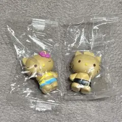 サンリオ みんなでバカンス 日焼けキティ フィギュア ガチャガチャ