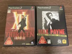 【PS2/ガンアクション2点セット】XIII &マックスペイン