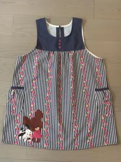 エプロン　保育士　くまのがっこう