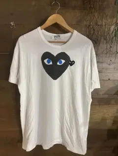 PLAY COMME des GARÇONS ハート Tシャツ XXL