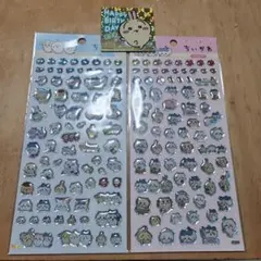 ちいかわ ぷっくりあシール 2枚セット　うさぎ誕生日シール