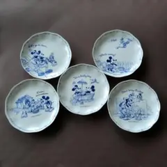 有田焼 しん窯 青花 南蛮 小皿 4枚 絵がわり 手描き - メルカリ