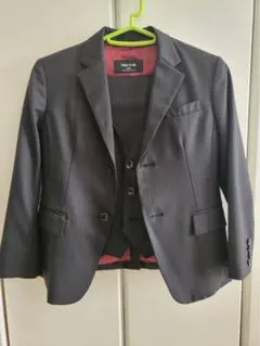 ⭐️美品⭐️COMME CA ISM 130A ストライプジャケット・ベストセット