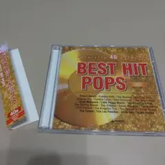 新品 CD BEST HIT POPS GOLD 2枚組 40曲