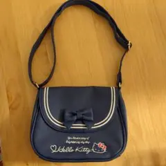 Hello Kitty ネイビー ハンドバッグ