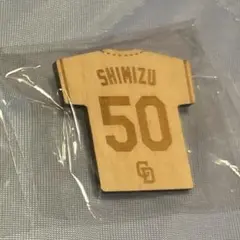 中日ドラゴンズ 清水達也木製ピンズ