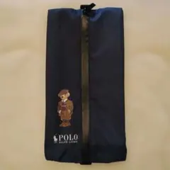ポロラルフローレン オリジナルトラベルポーチ ポロベア ネイビー 非売品のサムネイル