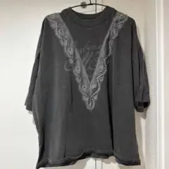 MILKFED. レース切り替え Tシャツ チャコールグレー