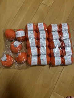 GAZZAL ベビーコットン25 オレンジ 25個セット