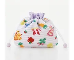 新品未使用】フェイラー 「ティップトップフォレスト」巾着 シルバー 