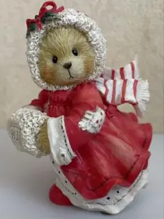 サンタ クマ 置物 1993年製 クリスマス