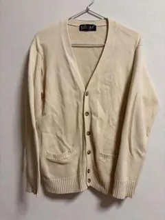 EAST BOY ベージュ Ｖネック カーディガン 11号