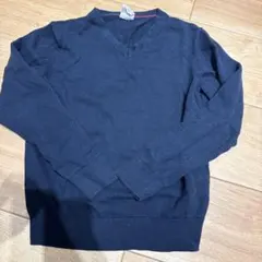 GAP KIDS ネイビー Vネックセーター L 140 150