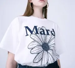 Mardi Mercredi Tシャツ フラワーマルディ アイボリーのサムネイル