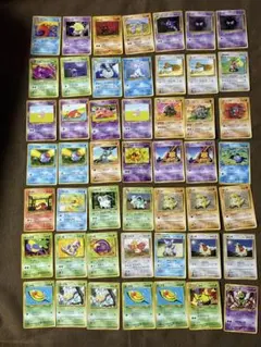 ポケモンカード 旧裏 49枚まとめ売り ダブりあり