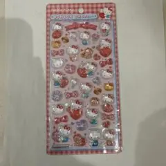 新品未開封☆正規品サンリオ　ハローキティ　ボンボンドロップシール　第2弾　赤