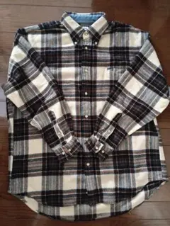 FACONNABLE チェック柄ネルシャツ Lサイズ