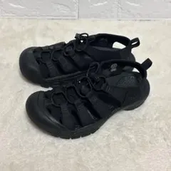 【美品】KEEN キーン ニューポートH2 サンダル 23cm ブラック