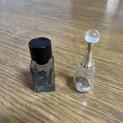 香水　ミニボトル　空き瓶　２個